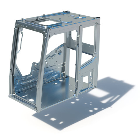 Design de cabine Hyundai plus sûr