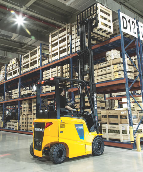 HD Hyundai Electric Forklift Loading Shelving Unit