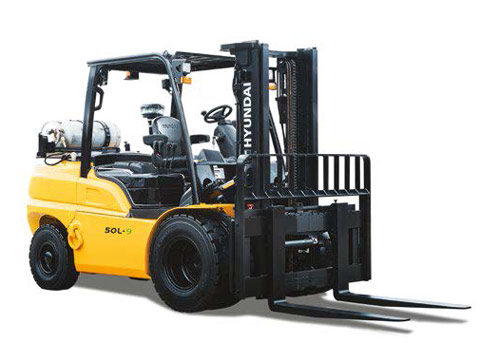 Hyundai 50L-9 Stufe-V-Treibgasstapler