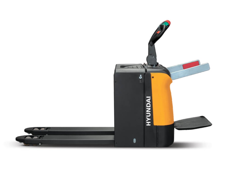 20-25EPR-X Hyundai Ride-on pallet truck warehouse operation